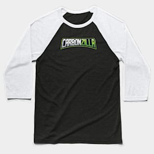 CarbonZilla Name Logo Baseball T-Shirt